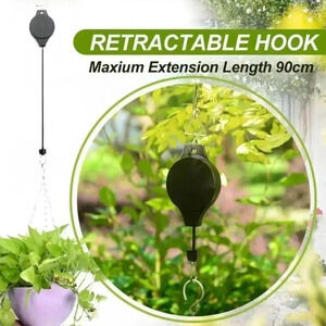 Plant Pulley Set For Garden Baskets Pots, Birds Feeder (4)